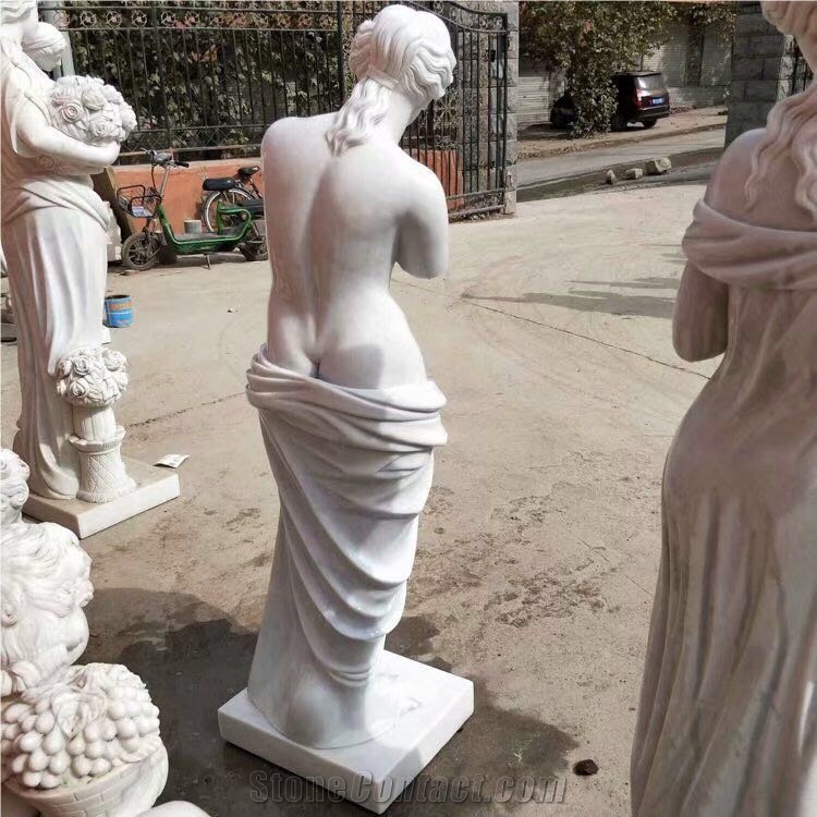 Hunan White Marble Venus Art Sculpture