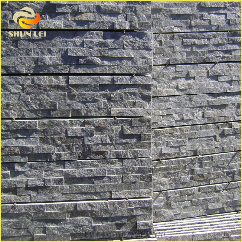 Natural Grey Slate Stone Cladding Wall Tile