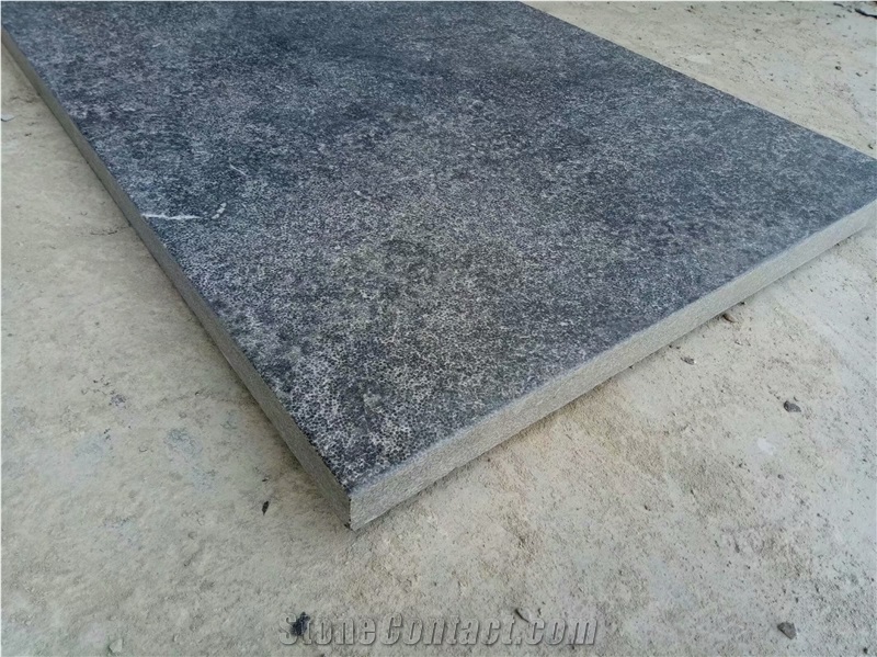 China Blue Limestone Paving Flooring Tiles Slabs