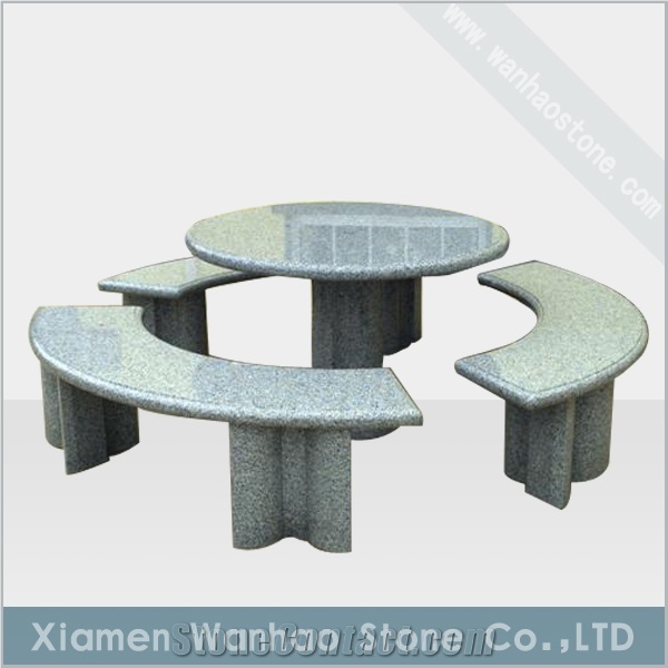 China Granite Table Garden Furniture Bench
