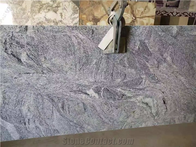 Afo Wavy Grey Granite China Tiles Slab Fairs Stone