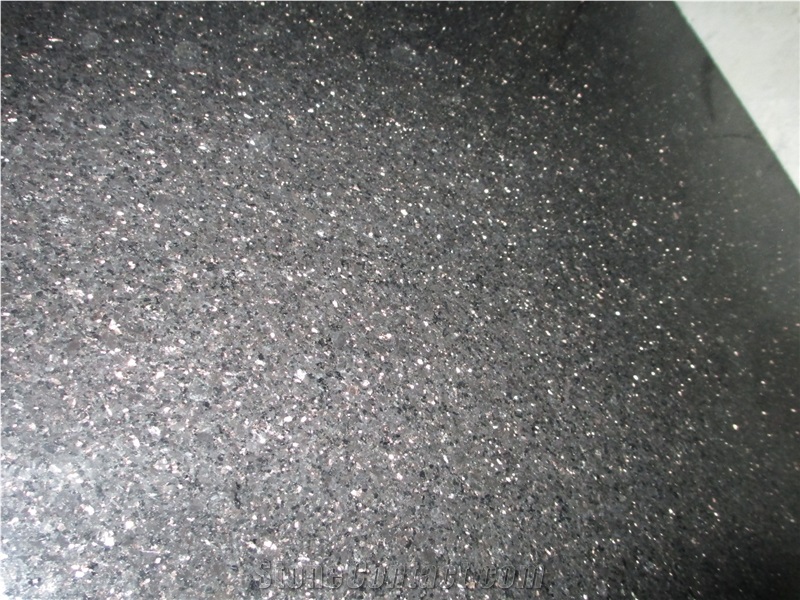 Black Galaxy Granite Tiles Slabs India Fairs Stone