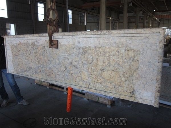 China Giallo Fiorito Granite Tiles & Slabs