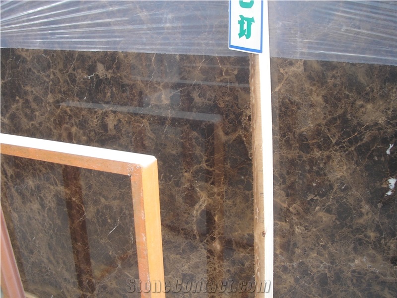 Coffee Cream Marble Tiles Slabs Hotels Brown China