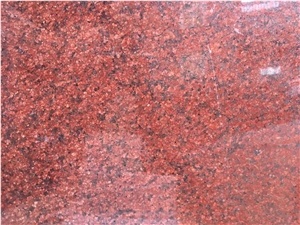 Dyed Red Granite China Tiles Slabs Fairs Polish