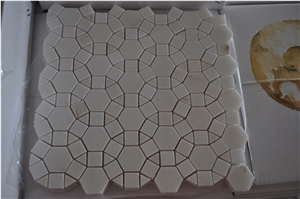 Eastern White Marble China Tiles Mosaics Stone