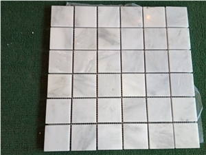 Eastern White Marble Mamosaic Split Tiles