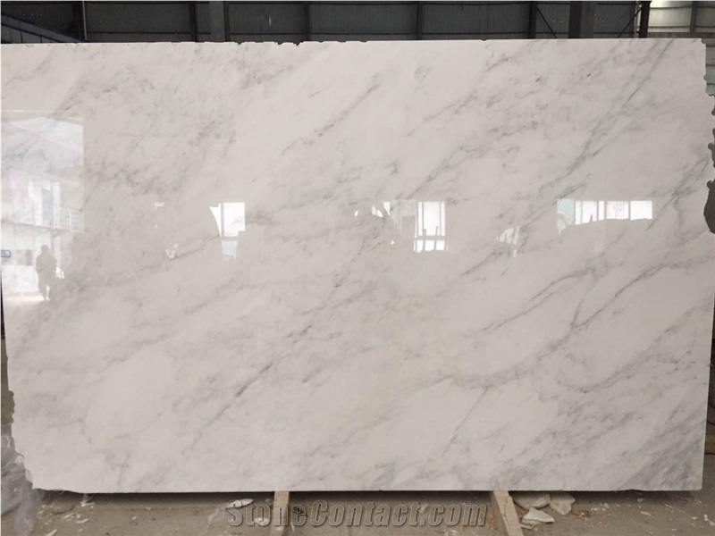 Eastern White Marble Slabs Tiles Hotels China Wall