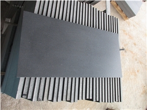 Hainan Black Basalt Tiles Slabs China Polished