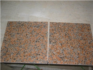 Maple Red Granite China Stone Tiles Fairs Slabs