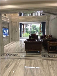 White Cloud Marble China Tiles Slabs Fairs Hotels