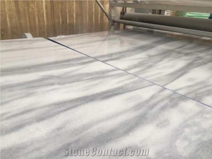 White Cloud Marble Slabs Flooring Tiles Pattern