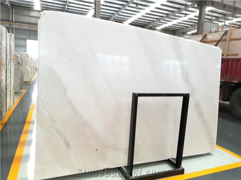 White Royal Marble Tiles Slabs Hotel Wall Brown