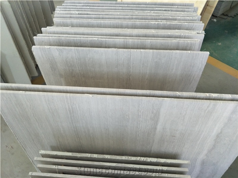 Wooden White Marble Slabs Wall Tiles Pattern