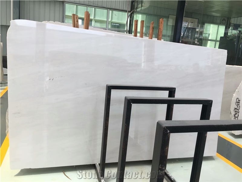 Xinyashi White Marble China Fair Tiles Slabs Hotel