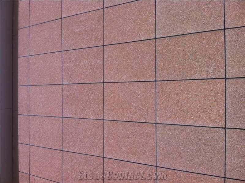 Yinshan Red Granite China Tiles Slabs Fairs Stone