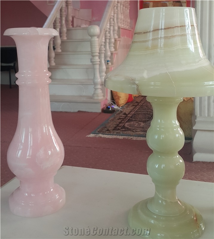Afghanistan Pink Onyx Slabs & Tiles