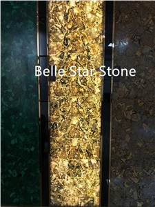 Aquatic Agate Backlit Semi Precious Stone Slabs