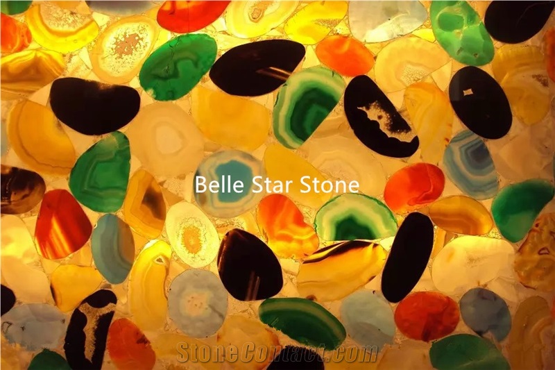 Black Semiprecious Stone Slabs & Tiles,Bath & Kitchen Wall Tiles
