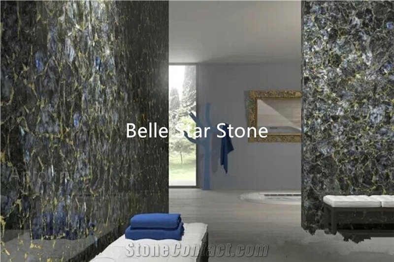 Flash Semiprecious Luxury Stone Wall Slabs & Tiles