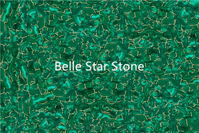 Green Jade/Malachite Semi Precious Stone Slabs