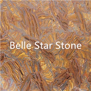 Iron Tiger Semi Precious Luxury Stone Slabs &Tiles