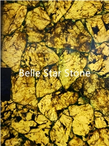 Labradorite Backlit Semi Precious Stone Slabs/Tile