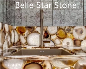 Sardonyx Agate Semiprecious Stone Kitchen Sinks