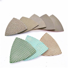Triangle Electroplated 3" Grinding Pads