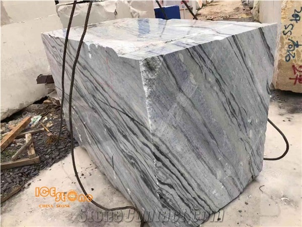 Blue Valley Marble Blocks Own Quarry Big Size Block