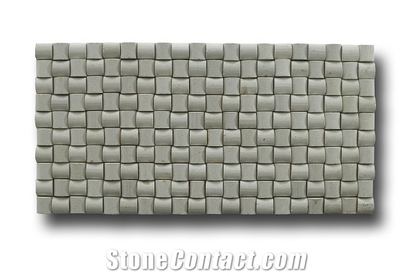 Bali White Limestone Wall Cladding, Interial Wall Panels