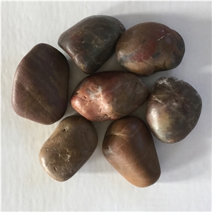 Natural Color Garden Pebble Stone,Brown Pebble