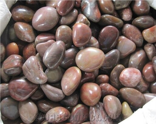 Natural Color Garden Pebble Stone,Brown Pebble