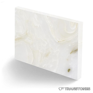 Alabaster Sheet Artificial Stone Wall Tile