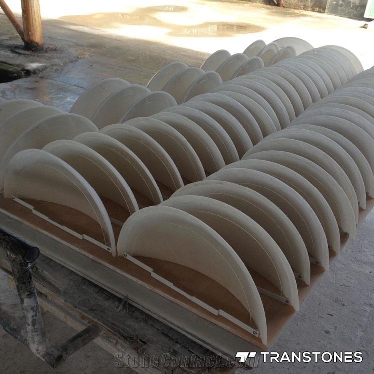 Artificial Resin Onyx Alabaster Stone Walling