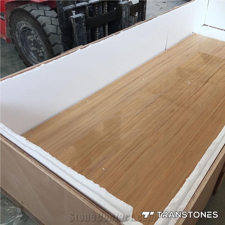 Artificial Resin Translucent Onyx Countertops