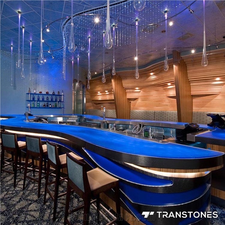 Bar Translucent Acrylic Resin Interior Panels From China