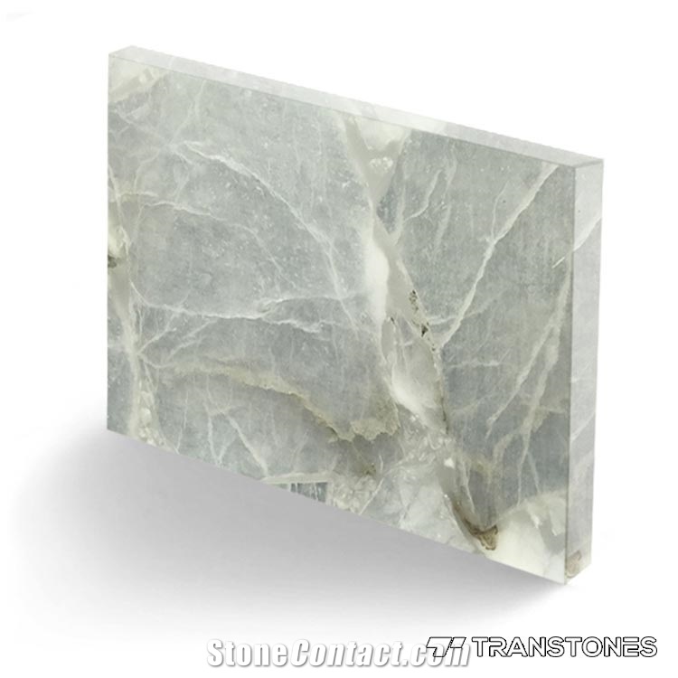 Building Material Faux Alabaster Shower Panels
