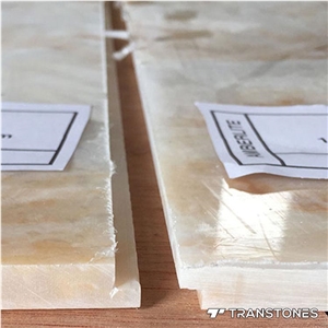 China Factory Translucent Alabaster Acrylic Slab