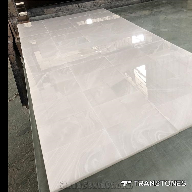 China Supplier Alabaster Acrylic Stone Sheet