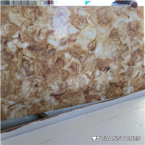 Customized Size Artificial Onyx Alabaster Sheet