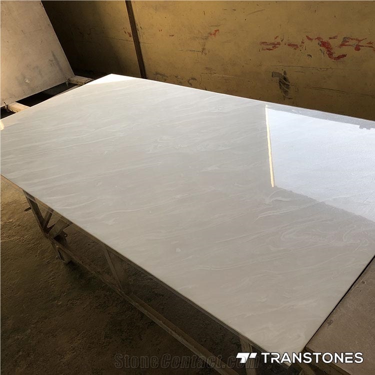 Faux Alabaster Onyx Stone Slabs for Bar Counter