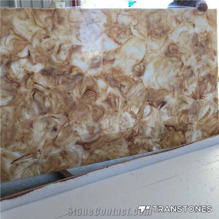 Faux Alabaster Sheet for Wall Cladding