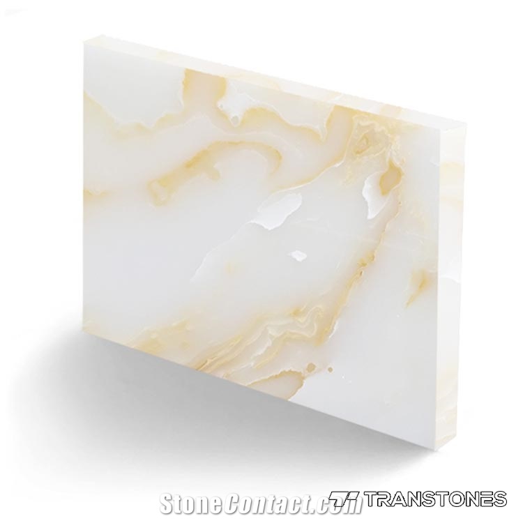 Faux Alabaster Solid Surface Translucent Sheets