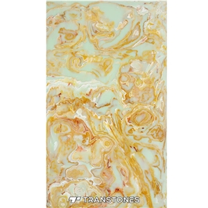 Faux Translucent Resin Wall Panel