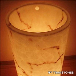 Popular Lighting Translucent Artificial Alabaster Box