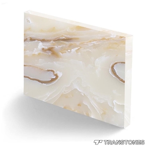 Solid Surface Translucent Faux Acrylic Alabaster