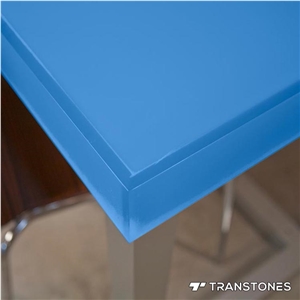 Translucent Acrylic Resin Interior Table