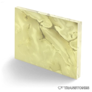 Translucent Resin Panel Man Made Artificial Stone