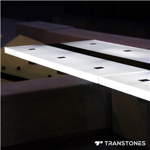 Transtones Building Material Acrylic Table Onyx